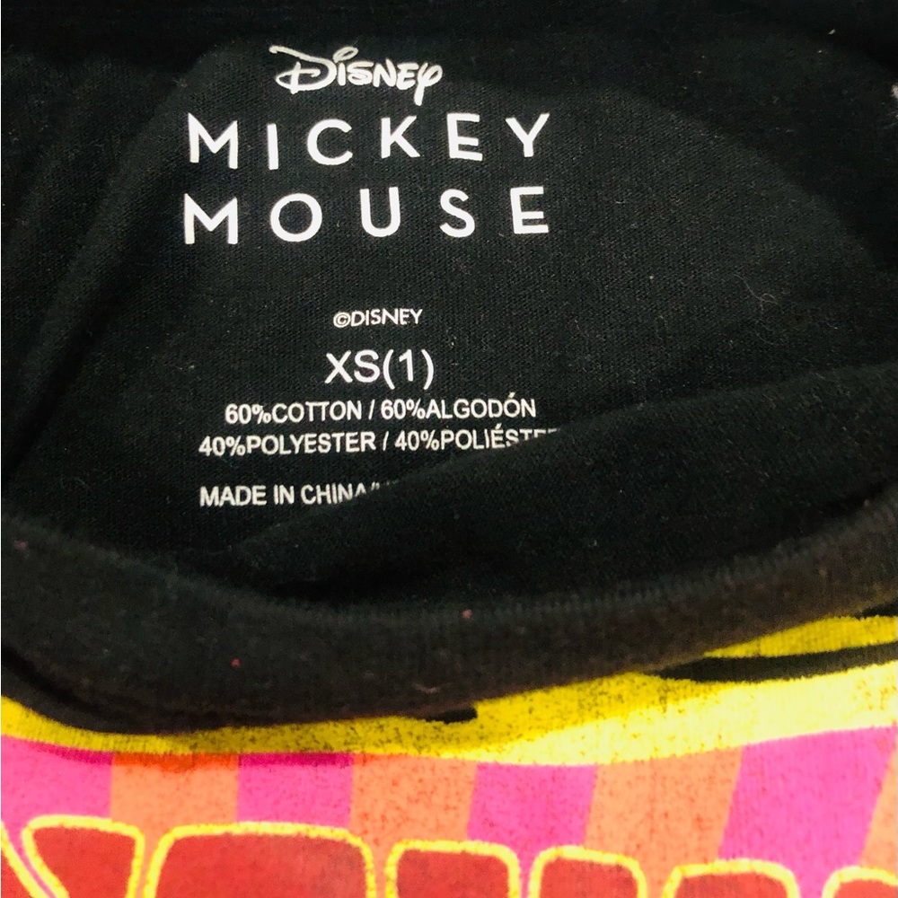🌺Disney/Mickey Mouse Muscle Tee🌺Measurements in Photos🌺 - Picture 4 of 10